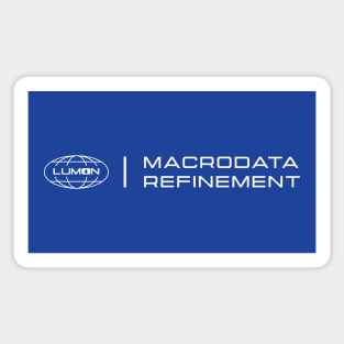 MACRODATA REFINEMENT blue Sticker